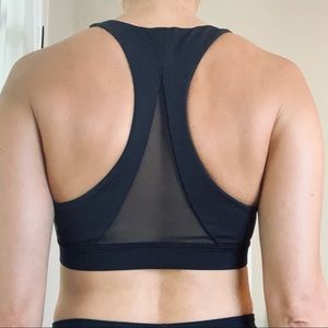 Lululemon Black Padded Sports Bra, Size 8